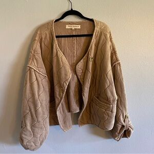 Free People Quilted Jacket